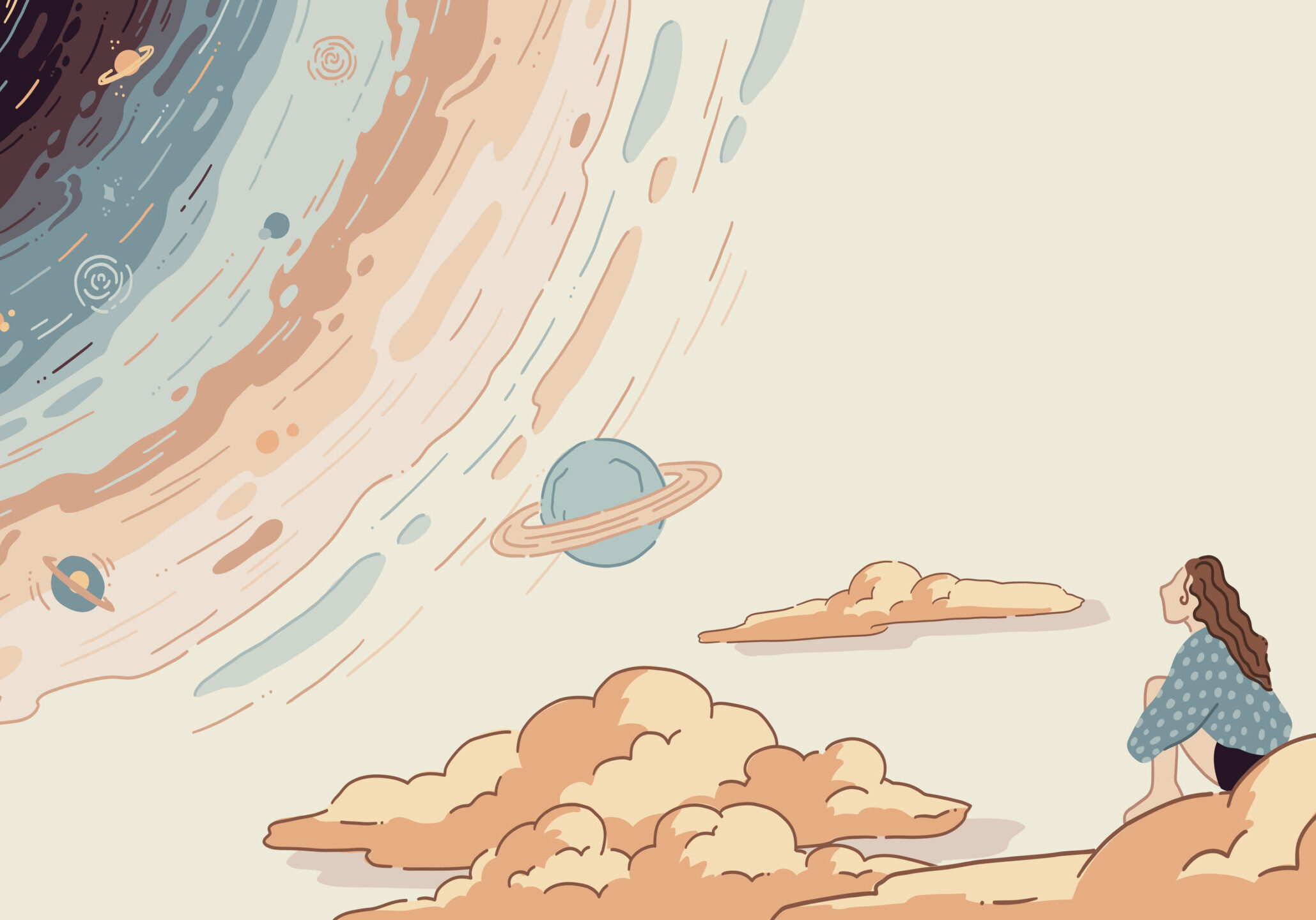 Spring tea illustration 2